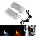 Fairing Lower Grills LED Turn Signal Light Fit For Harley Touring Flhr 2014-2024