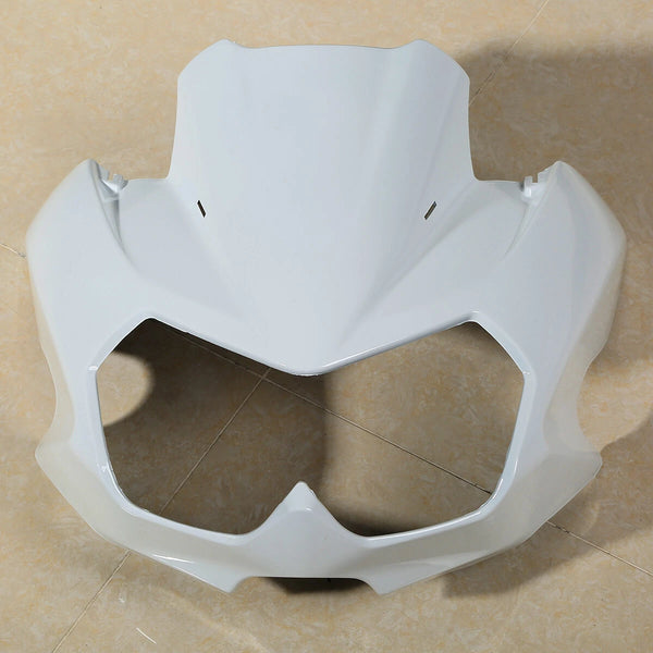 White Upper Front Fairing Cowl Nose Fit For Kawasaki Z750N Z 750N 2004-2006 2005