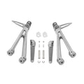 Passenger Footpeg Foot Pegs Bracket Mount Fit For Honda CB650R CBR650R 2019-2025