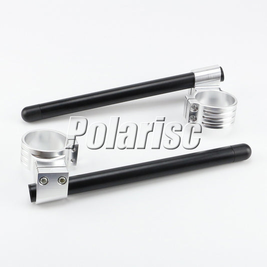 46MM High Clip Ons On Handlebar For Kawasaki Ninja ZX9R 1998-2002 Hbs
