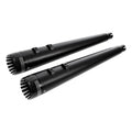 4" Megaphone Slip on Dual Exhaust Pipe Fit For Harley Touring Road King 95-2016