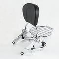 Sissy Bar Luggage Rack Backrest Pad Docking Kit Fit For Harley Touring 2014-2024