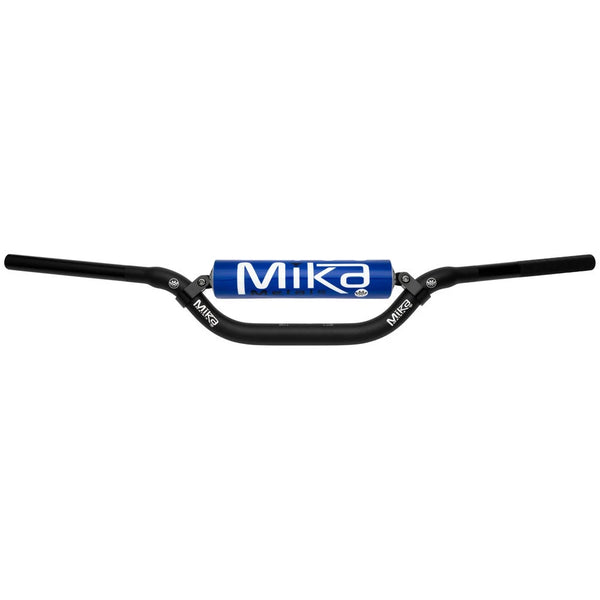 Mika Metals 7/8" Handlebars RC/Hon/Kaw Stock Bend Black/Blue