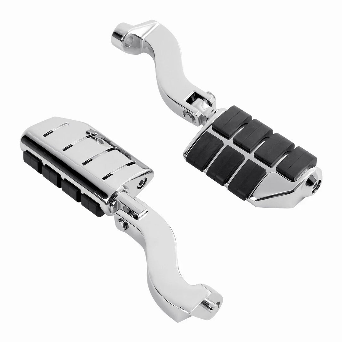 Chrome Lion Paw Footpeg Mount Bracket Fit For Harley Touring Road Glide 93-2025