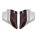 Side Covers Panel Fit For Harley Road King 2009-23 Twisted Cherry/Silver Fortune