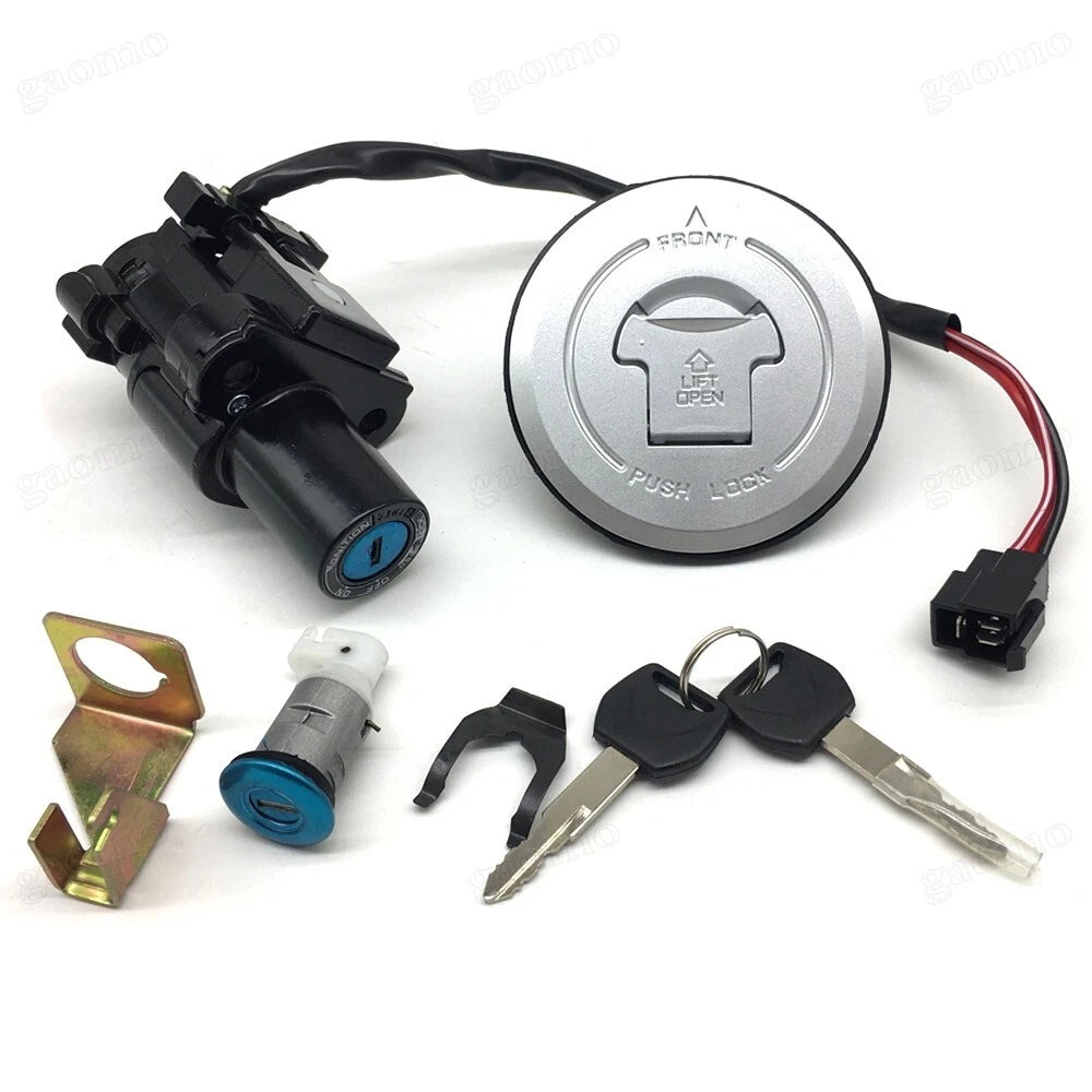 New Fuel Gas Cap Ignition Switch Seat Lock Set Fit For Honda CBR300R 2015-2018