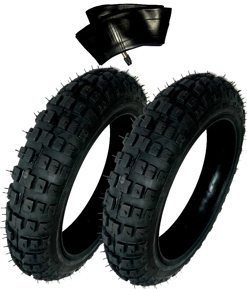 2) HD Tires And 1) Tube 2.50-10 2.50X10 Straight Yamaha TTR50E Ttr-E 50 50CC