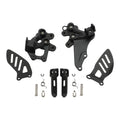 Front Rider Driver Footrests Bracket Fit For Suzuki GSXR600 GSXR750 2006-2010 09