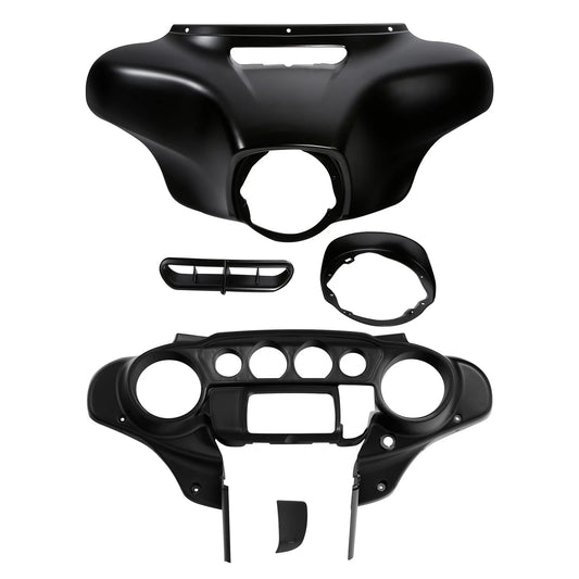 Batwing Inner Outer Fairings Fit For Harley Electra Glide 2014-2023 Black Denim