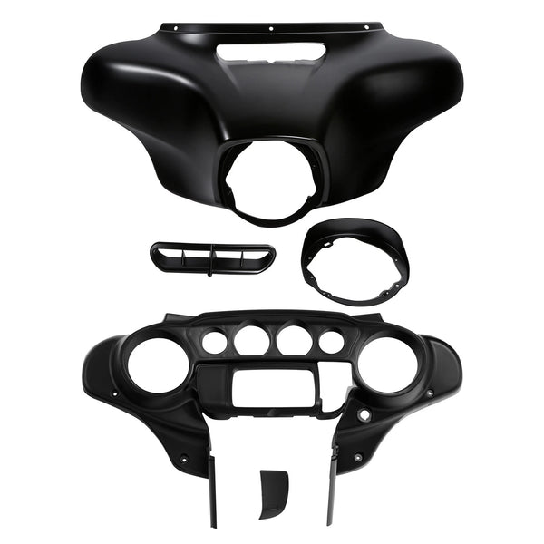 Batwing Inner Outer Fairings Fit For Harley Electra Glide 2014-2023 Black Denim