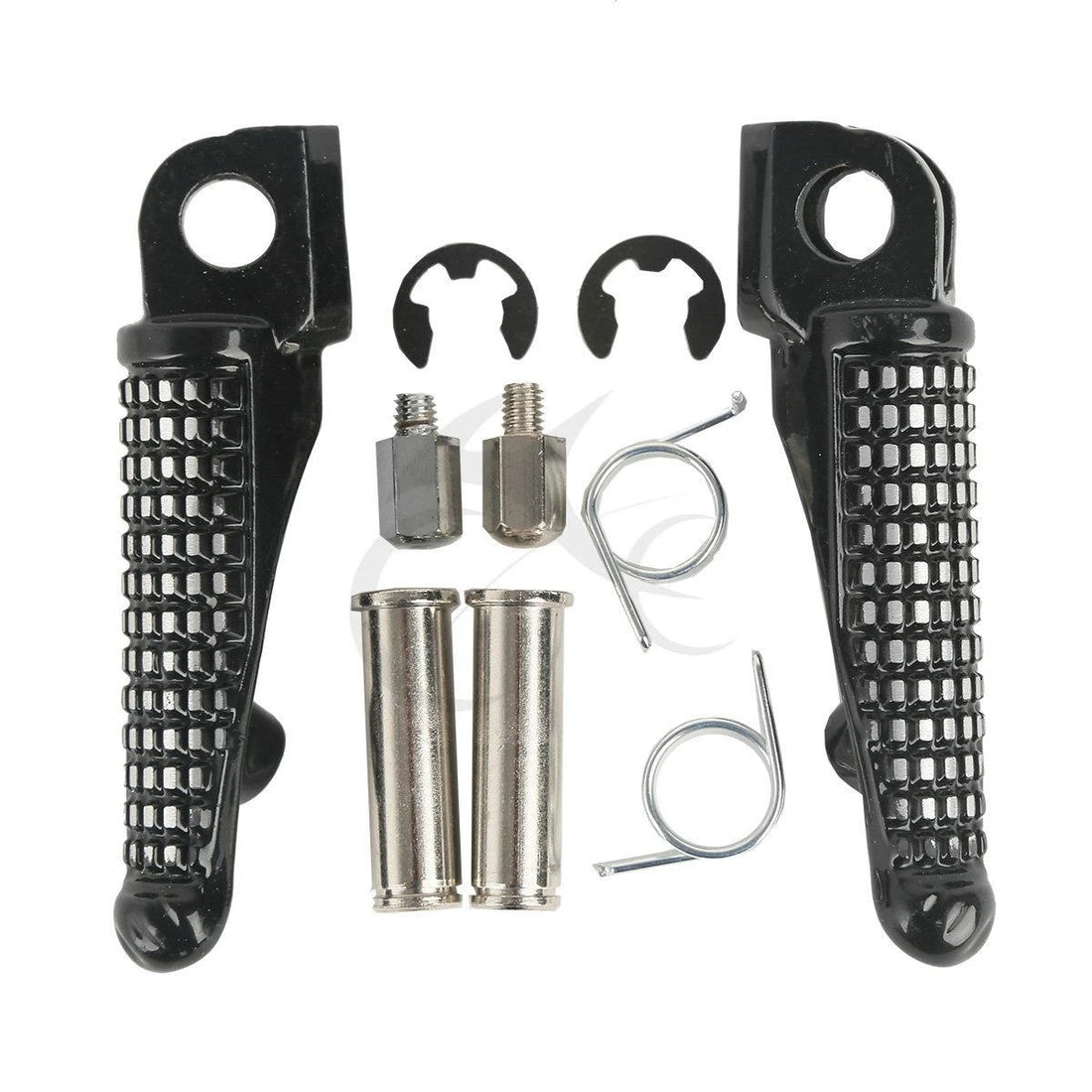 Front Footpegs Peg Footrest Fit For Kawasaki Ninja ZX6R 2003-2023 ZX10R 04-2010