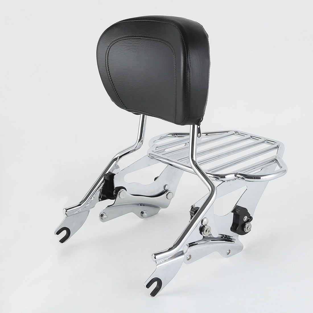 Sissy Bar Luggage Rack Backrest & Docking Hardware Fit For Harley Touring 14-23