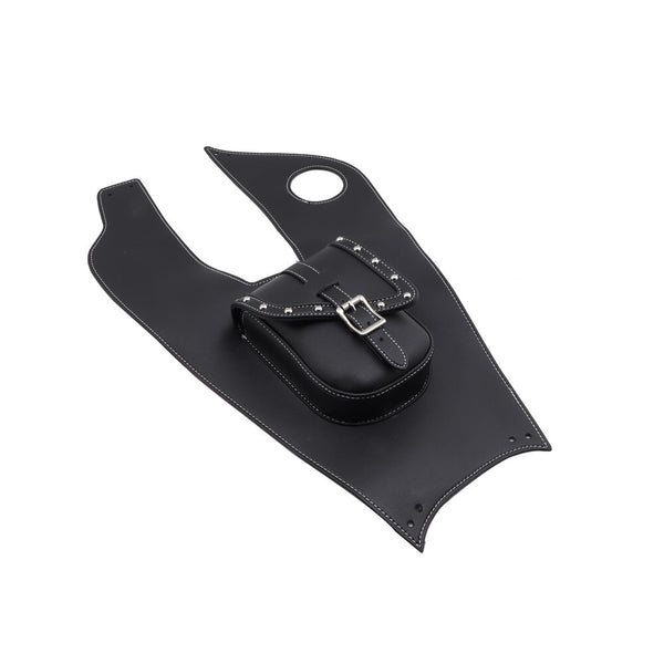 PU Leather Right Tank Cap Panel Cover Bag For Yamaha V-Star XVS650 1999 -2007