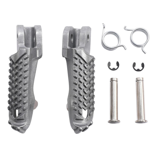 Rider Driver Footpeg Foot Pegs Footrests Fit For Kawasaki Ninja ZX10R 2021-2023