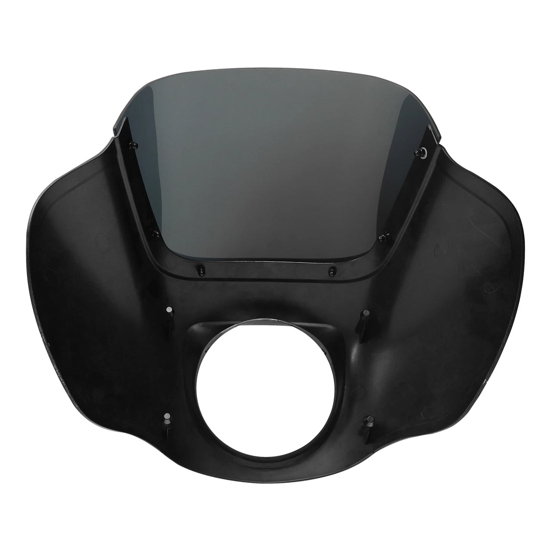 Black Headlight Fairing & Windshield Fit For Harley Softail Low Rider 2018-2025