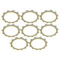 For Yamaha YZFR6 1999-2005 YZFR6S YZF-R6S 01-09 8Pc Friction Clutch Disc Plates