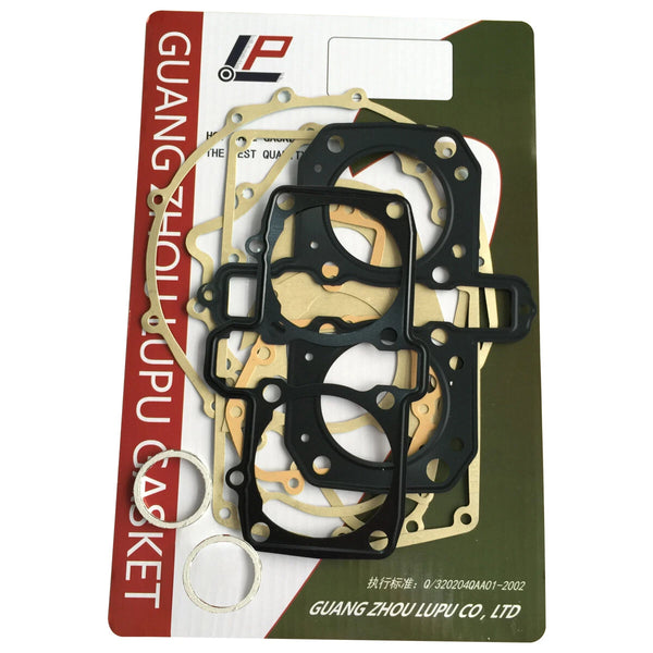 Full Cylinder Engine Cover Gasket Kit For Kawasaki EX500 Ninja 500 500R 90-09