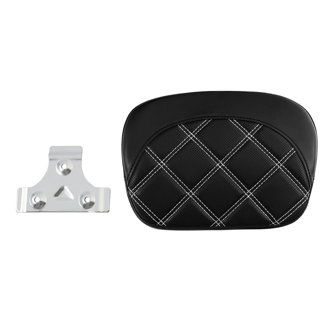 Passenger Sissy Bar Backrest Pad Fits For Harley Touring Road Street Glide