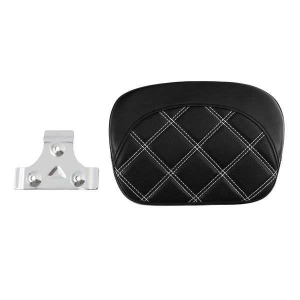 Passenger Sissy Bar Backrest Pad Fits For Harley Touring Road Street Glide