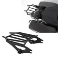 Vivid Black Luggage Rack Fit For Harley Touring Road King Street Glide 2009-2025