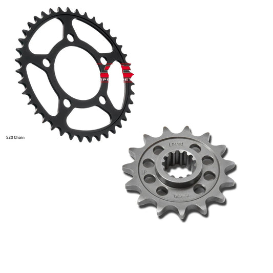 520 CNC 15T/40T Front Rear Sprocket for Honda Road CMX500 A Rebel 17-23