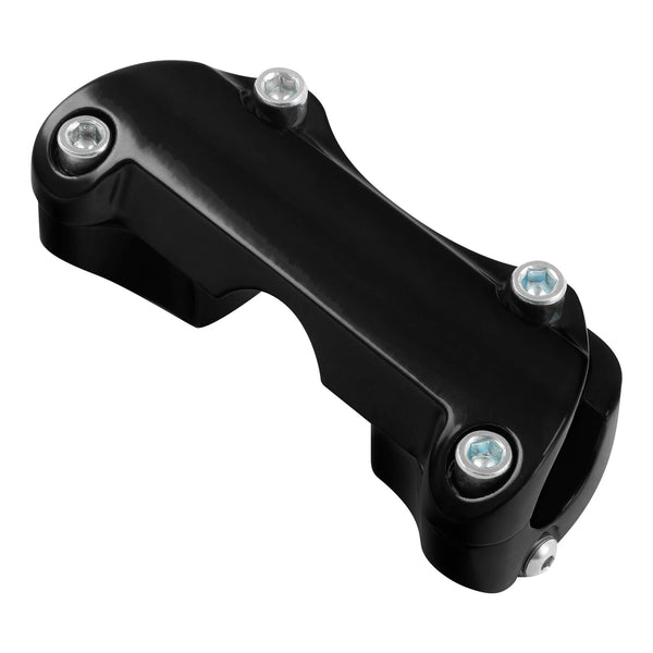 1'' Handlebar Riser Top Clamp Fit For Harley Touring Cvo Road Glide 88-23 Black