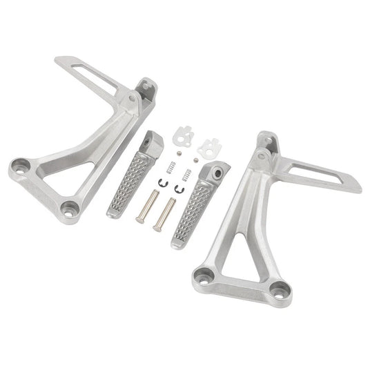 Silver Passenger Rear Foot Peg Bracket For Honda CB650F CBR650F 2014-2017 2018