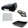Razor Trunk Backrest & Mount Rack Plate Fit For Harley Touring Road Glide 14-26