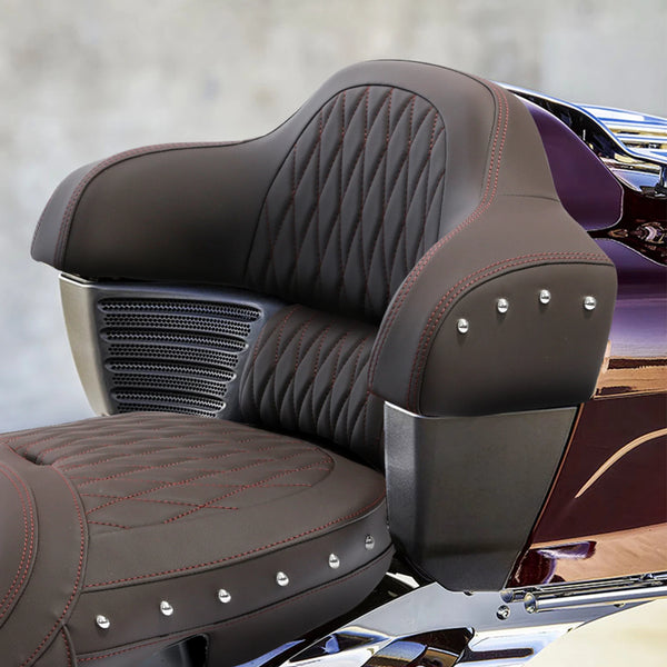 Rear Trunk Passenger Backrest Fit For Indian Roadmaster 15-25 Chieftain 14-25