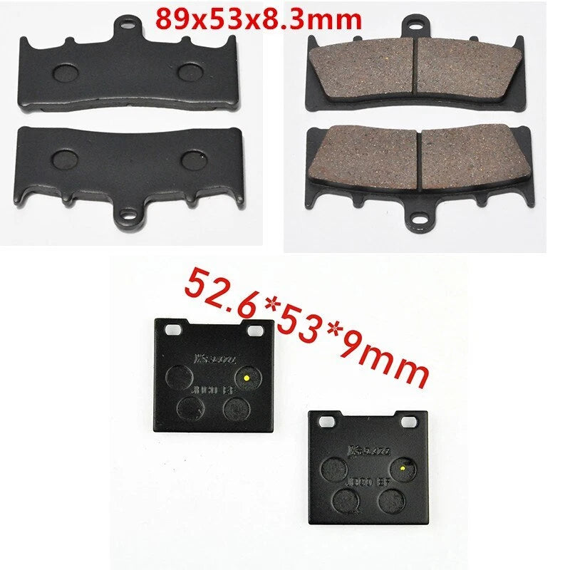 Complete Set Motorcycle Front Rear Brake Pads For Suzuki TL1000R 98-02 GSXR1100W