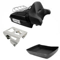 Chopped Trunk Solo Mount Rack Fit For Harley Touring Street Road Glide 2014-2026