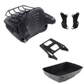 King Trunk Backrest Pad Mount Rack Docking Fit For Harley Touring Flht 2014-2026