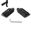 Matte 10mm Male Mount Footpegs Fit For Harley Touring Electra Street Road Glide