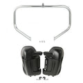 Matte Lower Vented Fairing Engine Guard Fit For Harley Road King Glide 2009-2013