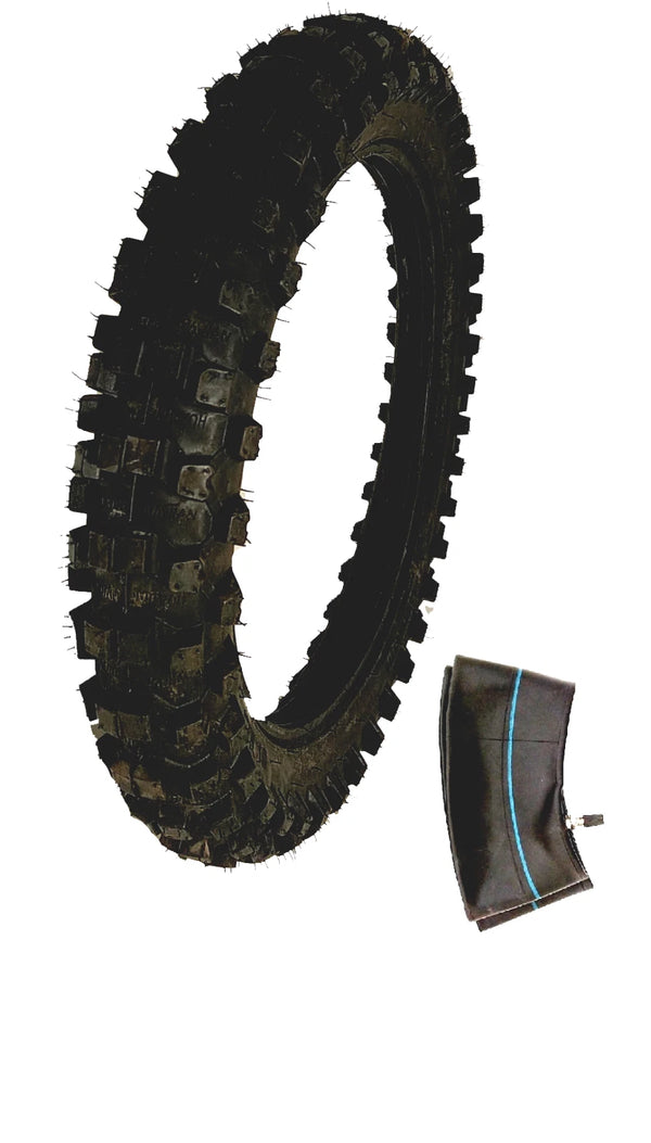 NeumÁTICO DE Recambio Sdg SSR Larga DuraciÓN + CÁMARA 80/100-12 Para Moto Minimo