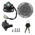 Ignition Switch Gas Cap Seat Lock Keys Set Fit For Yamaha YZF1000 1997-1998
