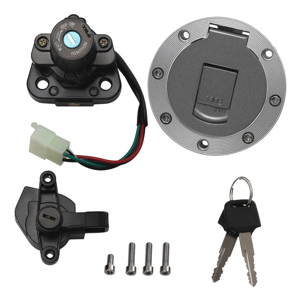 Ignition Switch Gas Cap Seat Lock Keys Set Fit For Yamaha YZF1000 1997-1998