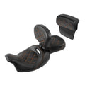 Driver & Passenger Seats Backrest Pad Fit For Harley Cvo Street Glide 2014-2023