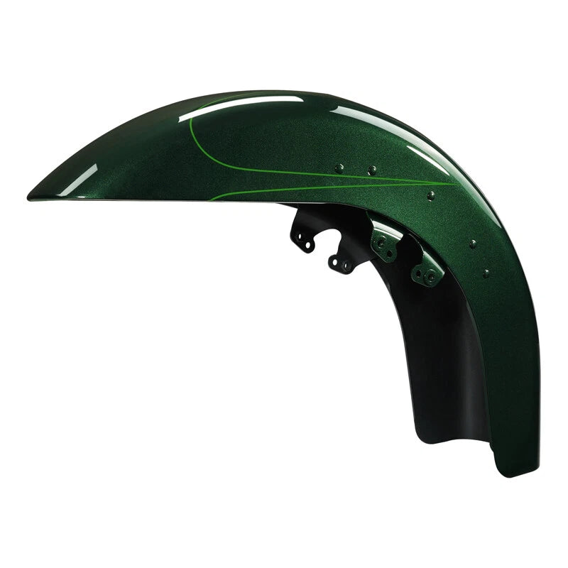 Front Fender Fit For Harley Road Street Glide Flhx 2014-2023 Deep Jade Pearl