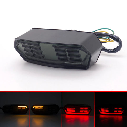 LED Tail Brake Flowing Water Turn Signals Light For Honda Grom MSX125 CBR650F