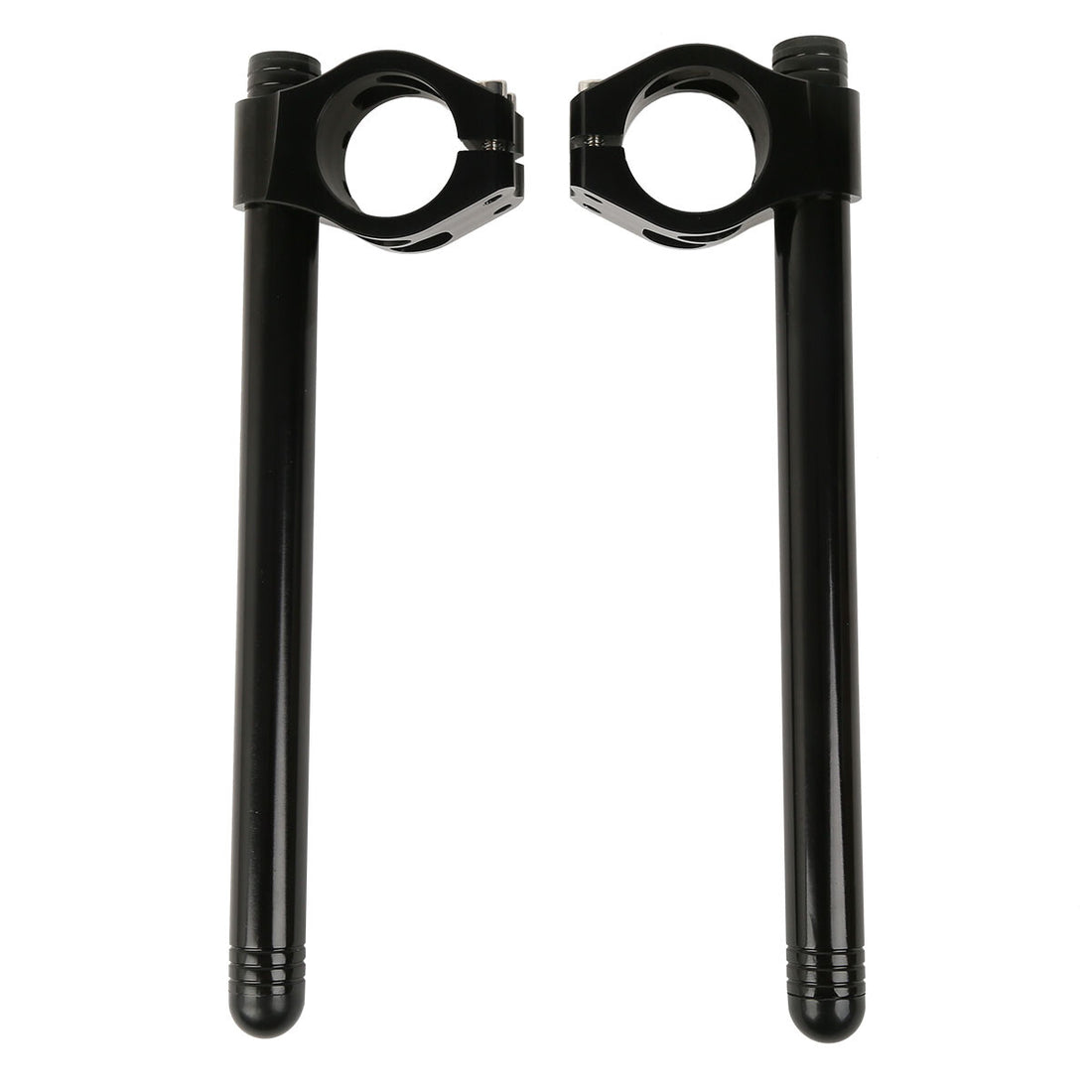 Black Handlebar Clip On Fit For Honda CBR600 NTV650 BROS650 BROS400 CBR400 NC23