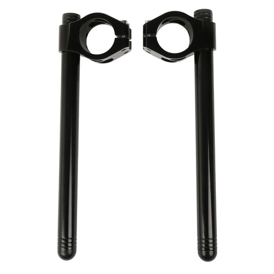 Black Handlebar Clip On Fit For Honda CBR600 NTV650 BROS650 BROS400 CBR400 NC23
