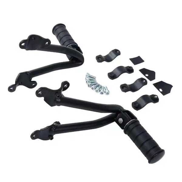 For 2015-2024 Kawasaki Vulcan S 650 VN650 Passenger Rear Foot Pegs Bracket Black