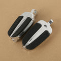10mm Male Mount-style Foot Pegs Footpeg Fit For Harley Touring Road King Glide