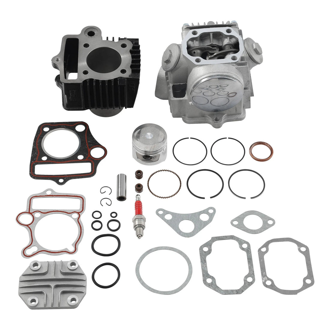 Cylinder Engine Rebuild Top End Bottom End Kit Fit For Honda CT70