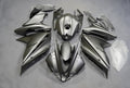 Matte Metallic Silver Grey Fairing Kit +Bolt For Yamaha YZF R125 2008-2018 10 13
