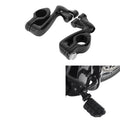 360 Adjustable Highway FootPeg Mounting Fit For Harley 1 1/4" Engine Guard Black