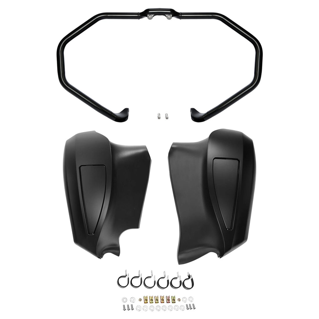 Black Highway Bar Lower Fairings Fit For Indian Chieftain Dark Horse 2014-2023