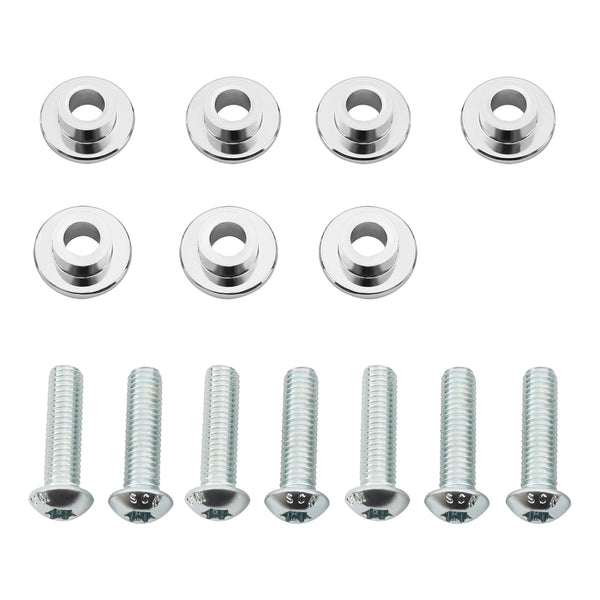 Front Disk Brake Rotor Bolts Fit For Harley Road King Street Glide 09-23