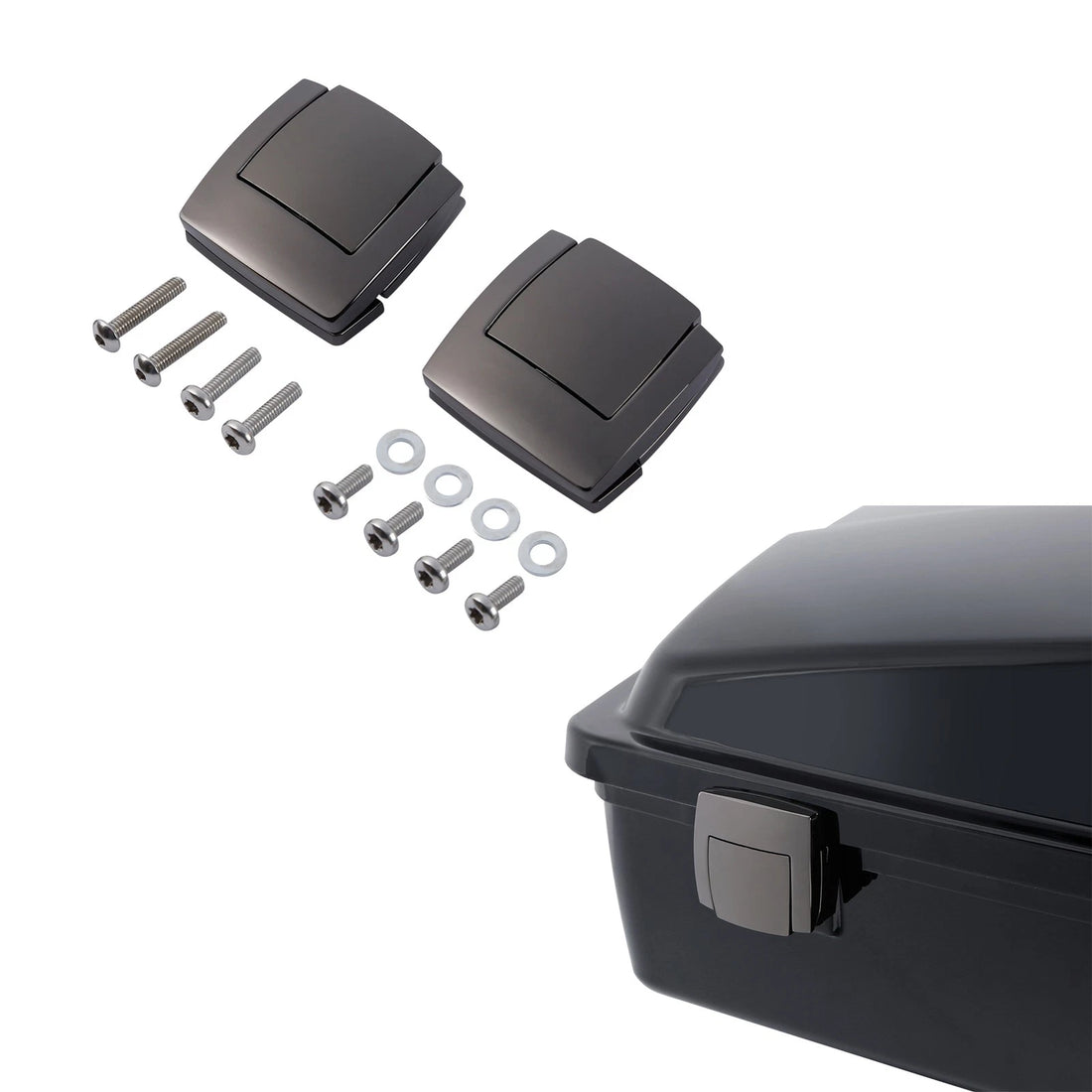 Trunk Lock Latches Fit For Harley Touring Electra Street Road Glide 1980-2013